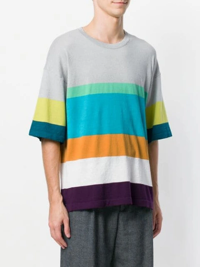 Shop Missoni Striped T-shirt In Multicolour