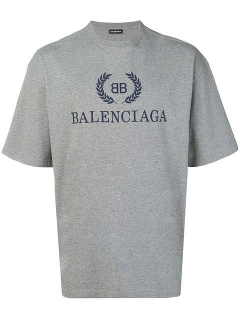 balenciaga grey tee