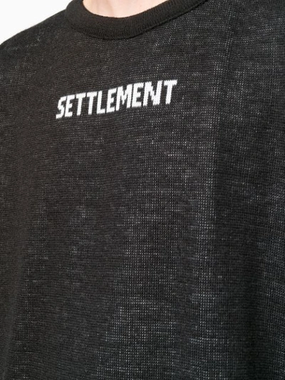 Shop Newams Settlement Long Sweater - Black