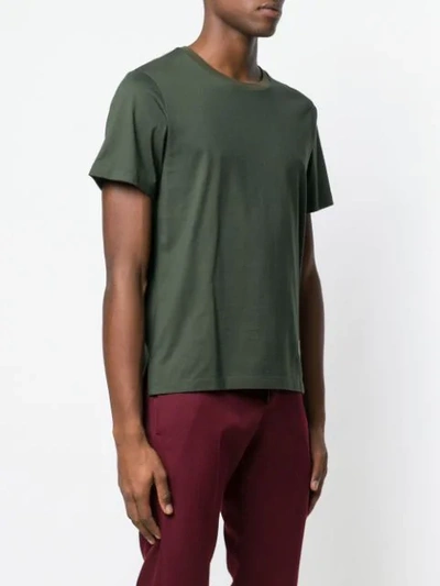 Thom Browne Relaxed Fit Crewneck T-shirt In Green