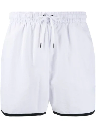 Kappa Authentic Agius Shorts In White | ModeSens