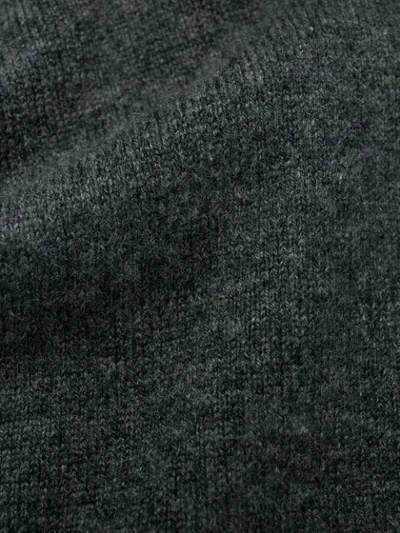 Shop Z Zegna Fine Knit Sweater In Grey
