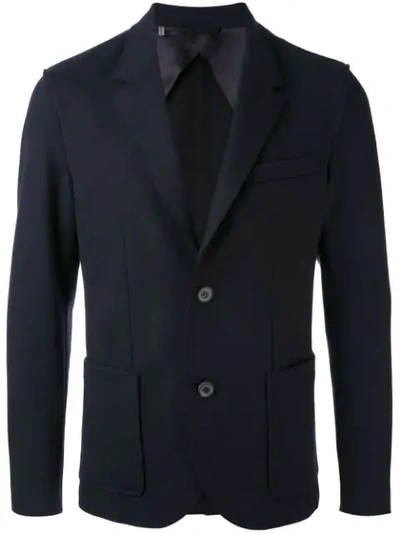 Shop Lanvin Blazer Jacket In Blue