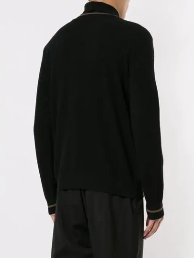 Shop N°21 Logo Knitted Jumper In Black
