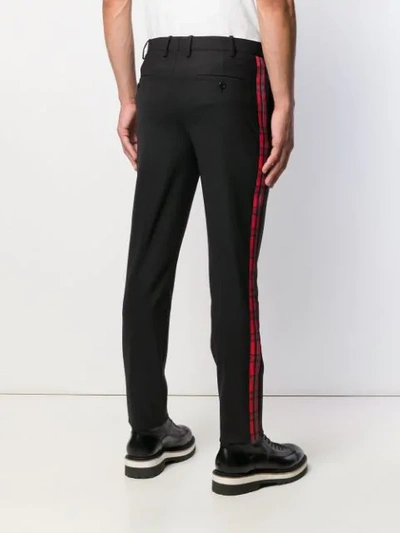 Shop Neil Barrett Straight-leg Trousers In Black