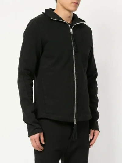 Shop Thom Krom Zipped Sports Jacket In Black