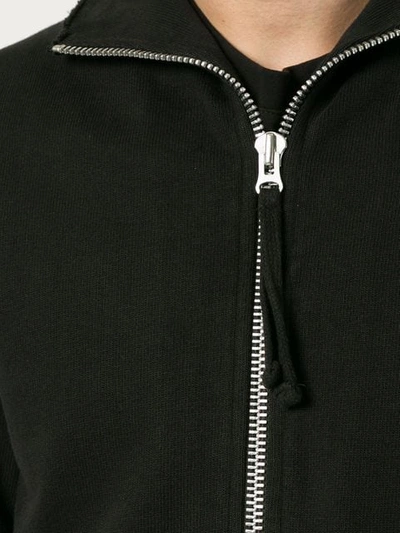 Shop Thom Krom Zipped Sports Jacket In Black