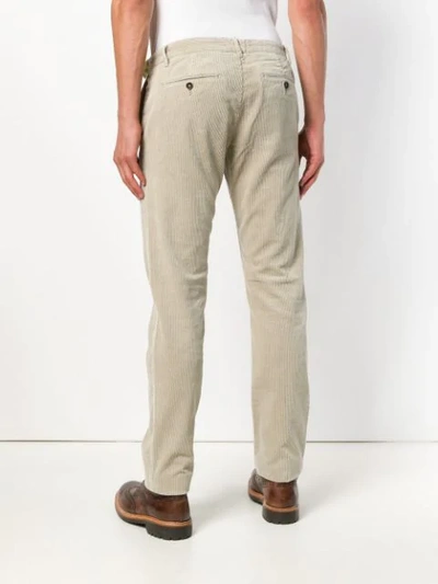 Shop Closed Corduroy Trousers In Neutrals