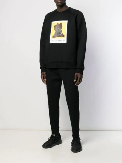 Shop Neil Barrett Photographic Print Sweatshirt In Black