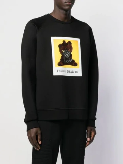 Shop Neil Barrett Photographic Print Sweatshirt In Black