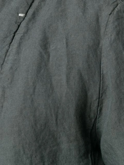 TRANSIT 皱褶感西装夹克 - 灰色