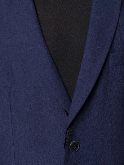Shop Haider Ackermann Classic Fitted Blazer In Blue