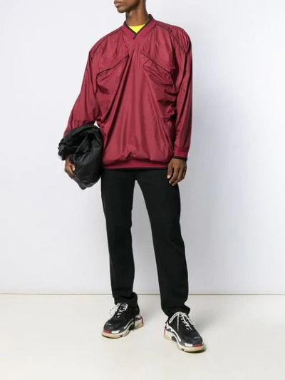 Shop Y/project Pull-over Jacket In Red