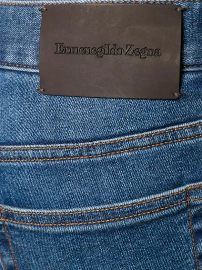 Shop Ermenegildo Zegna Regular Fit Jeans In 001 Blue
