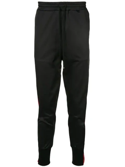 Shop Miharayasuhiro Side Stripe Track Pants In Black