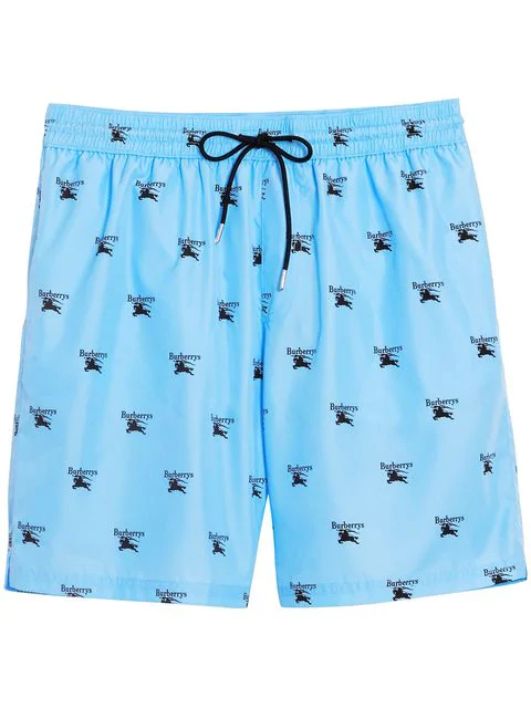 burberry swim shorts blue