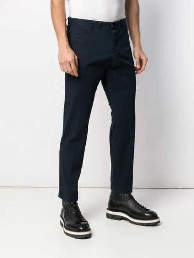 DSQUARED2 TAILORED TROUSERS - 蓝色