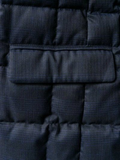 Shop Fay Quilted Down Jacket In Rho0300 Blue