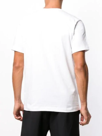 Shop Comme Des Garçons Shirt Insert Detail T-shirt - White