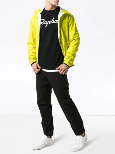 Shop Rapha Commuter Windbreaker Jacket In Yellow