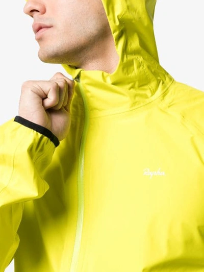 Shop Rapha Commuter Windbreaker Jacket In Yellow