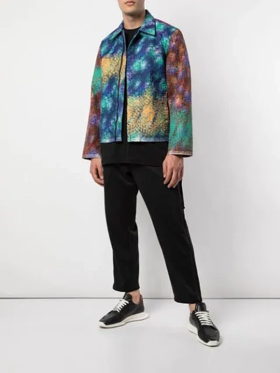 Shop Craig Green Shirt Jacket In Multicolour