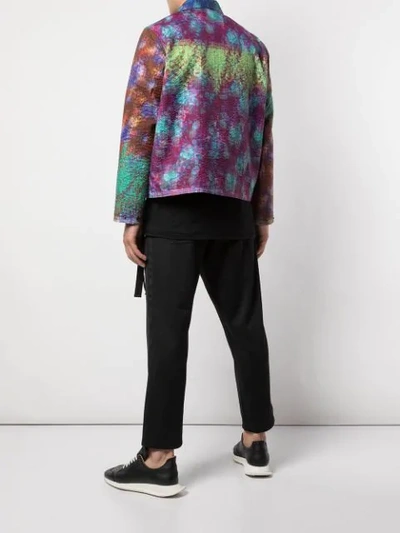 Shop Craig Green Shirt Jacket In Multicolour