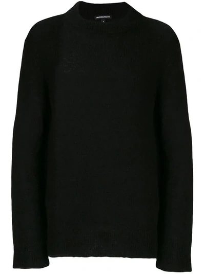 Shop Ann Demeulemeester Crewneck Sweater In Black