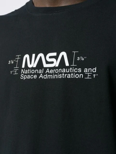 Shop Heron Preston Nasa Printed T-shirt - Black In 黑色