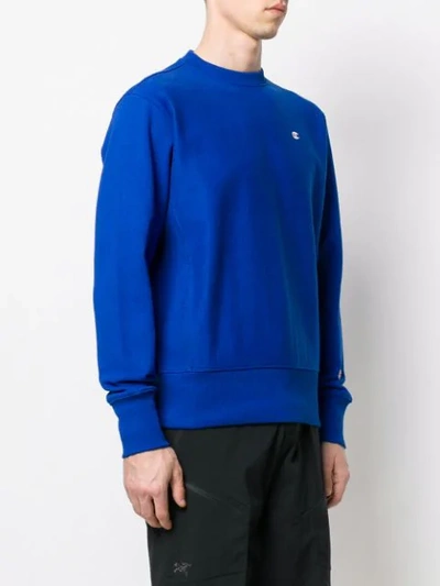 Shop Champion Blue Logo Sweater