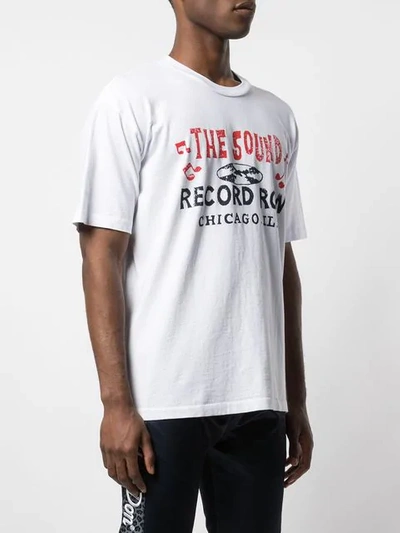 Shop Just Don The Sound Record T-shirt In White