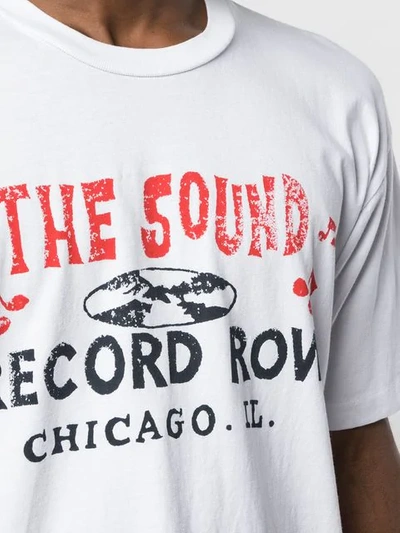 Shop Just Don The Sound Record T-shirt In White
