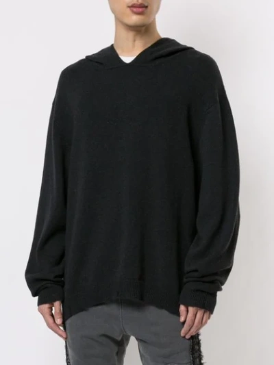 Shop Alchemist Gang Gang Hooded Sweatshirt - Black
