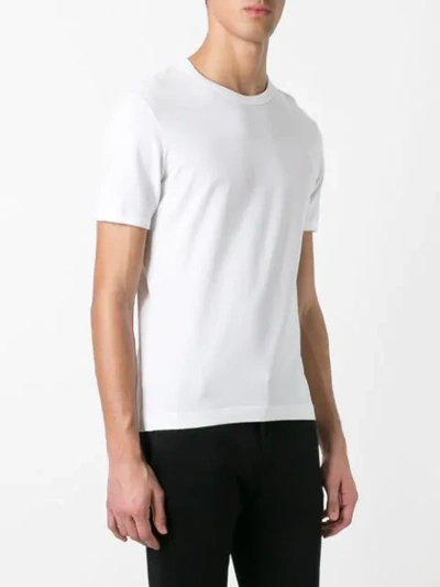 Shop Dolce & Gabbana Plain T-shirt  In White