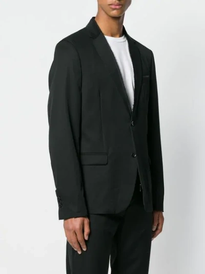 Shop Diesel J-jill-fram Blazer In Black