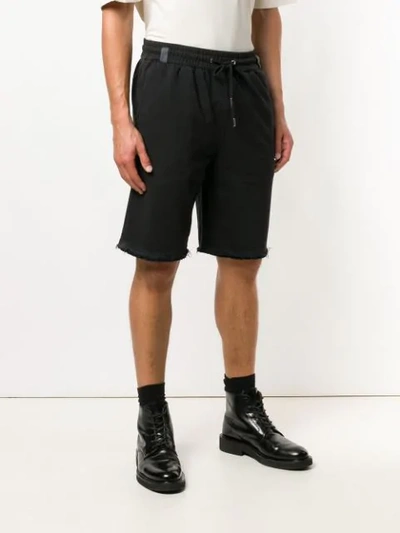 Helmut Lang Bermuda Shorts In Black