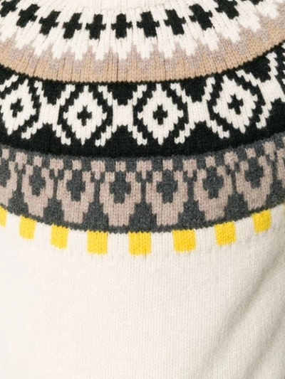 MAISON MARGIELA FAIRISLE羊毛针织毛衣 - 中性色