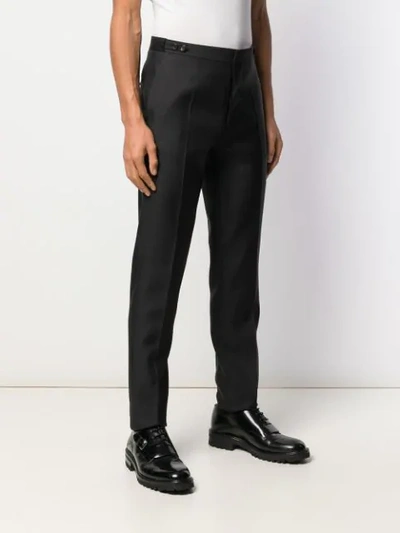 DSQUARED2 SLIM TAILORED TROUSERS - 黑色