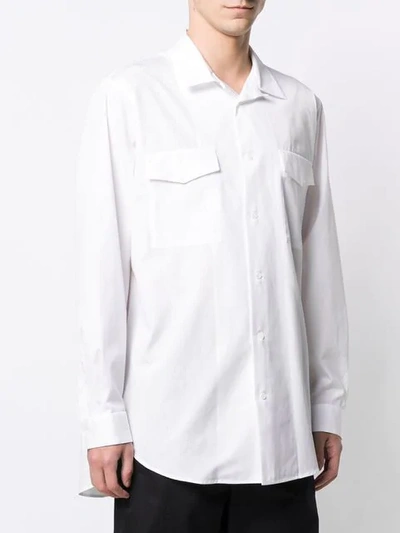 Shop Yohji Yamamoto Long In White