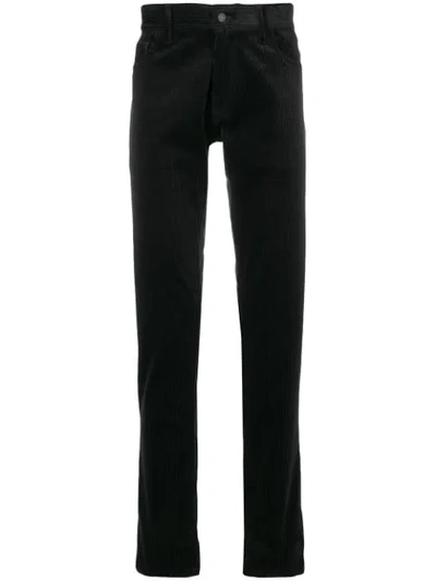 Shop Ann Demeulemeester Corduroy Trousers - Grey