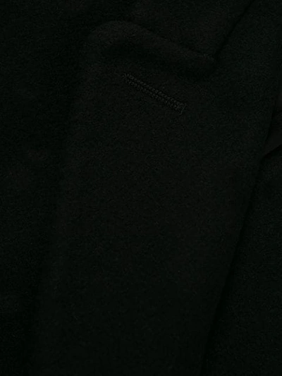 Shop Rick Owens Larry Moreau Coat In Black