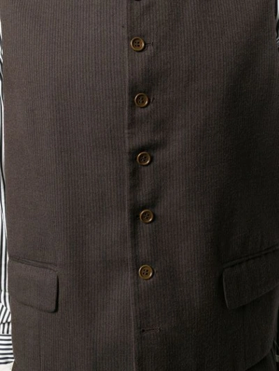 Pre-owned Romeo Gigli 1990's 3-piece Suit In Brown