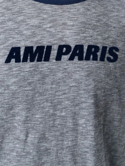 Shop Ami Alexandre Mattiussi Ami Paris T-shirt In Blue