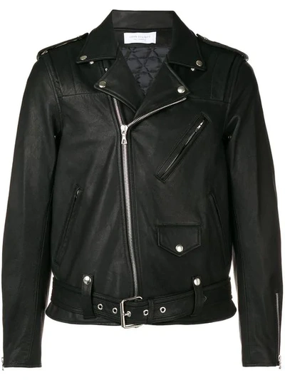 Shop John Elliott Biker Jacket In Black