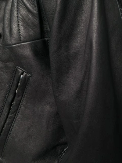 Shop John Elliott Biker Jacket In Black
