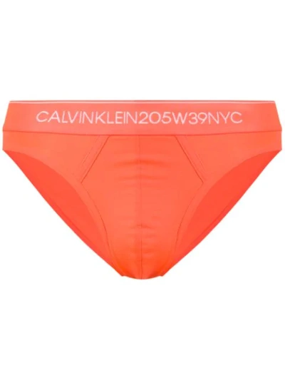 Shop Calvin Klein 205w39nyc Logo Boxer Briefs In 1cf