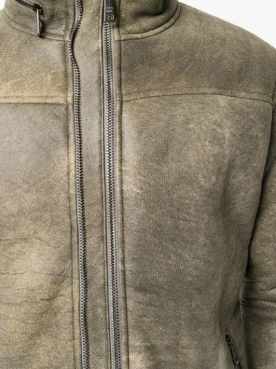 shearling leather jacket