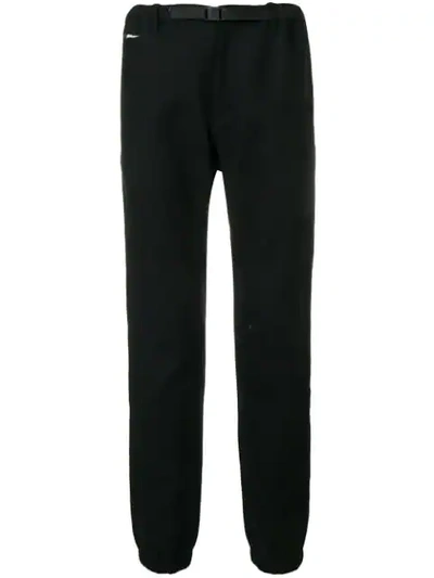 Shop Takahiromiyashita The Soloist Belted Tapered Trousers In Black