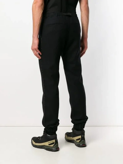 Shop Takahiromiyashita The Soloist Belted Tapered Trousers In Black