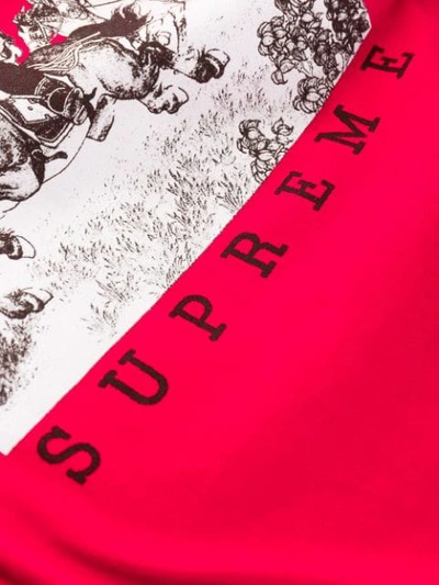 Shop Supreme Riders T-shirt In Red
